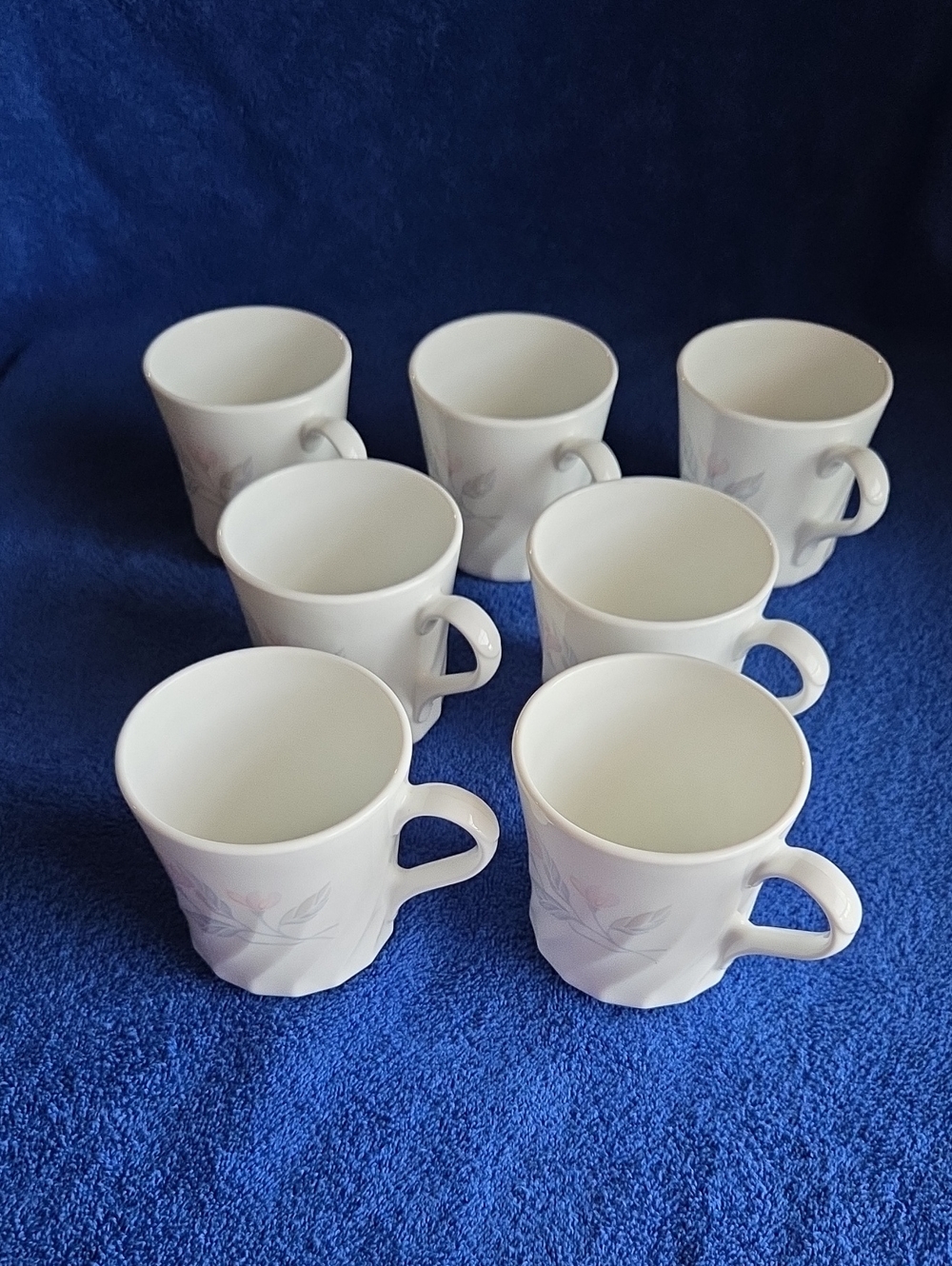 Beautiful Vintage Corelle Coffee Cups
